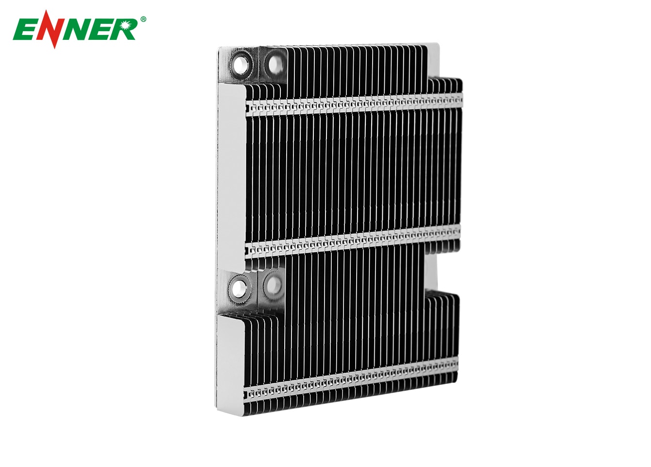 Zipper Fins Heat Sinks