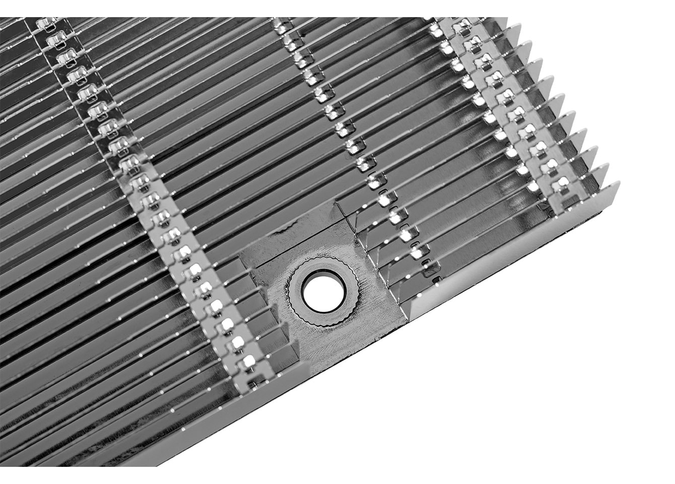 Zipper Fins Heat Sinks