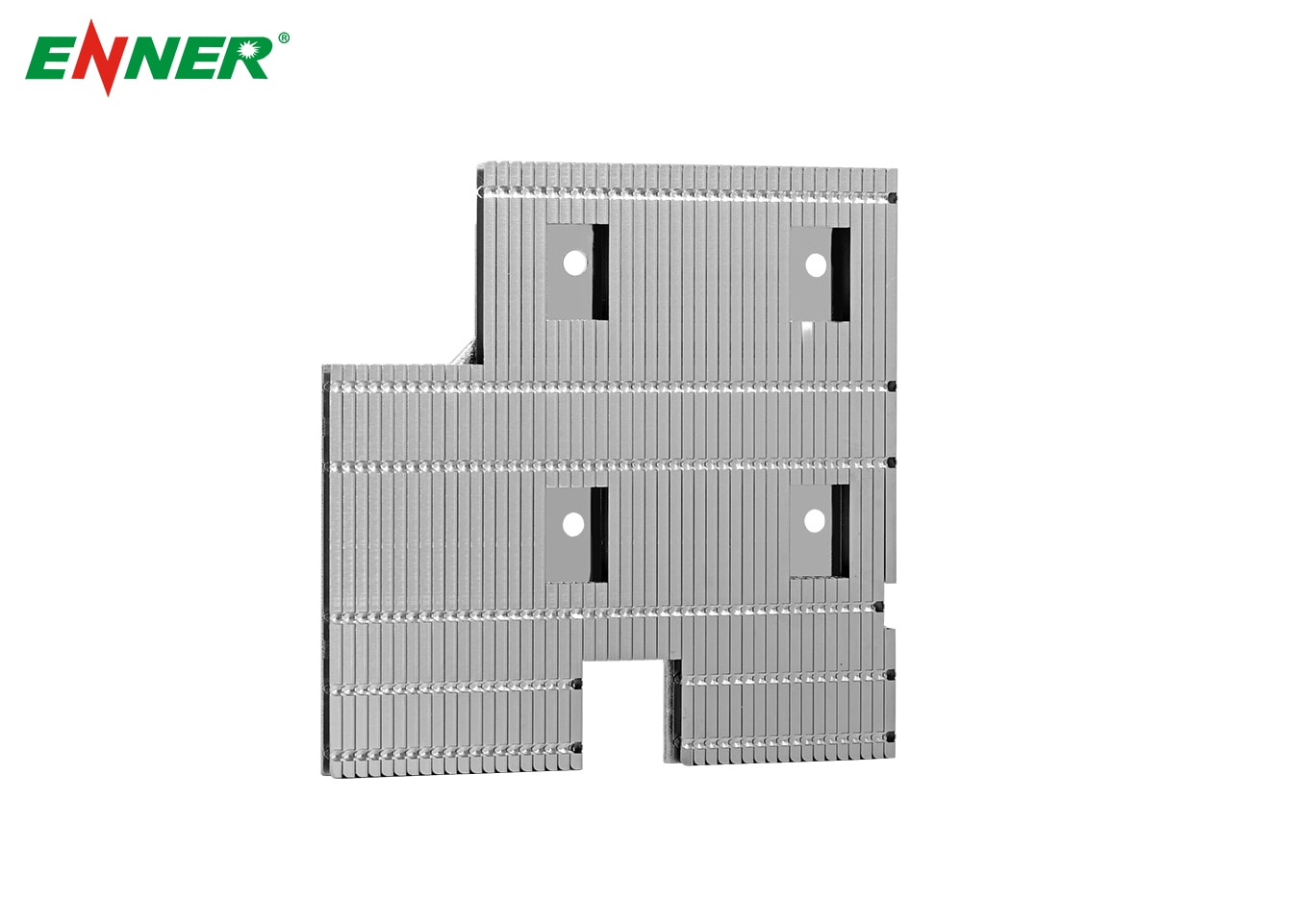 Zipper Fins Heat Sinks