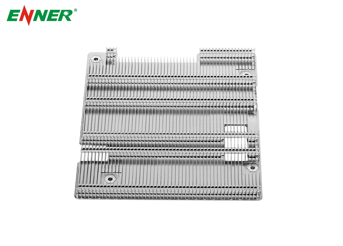 Zipper Fins Heat Sinks